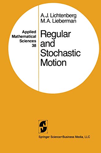 Imagen de archivo de Regular and Stochastic Motion: Applied Mathematical Sciences a la venta por HPB-Red
