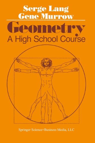 Beispielbild fr Geometry: A High School Course zum Verkauf von Big River Books