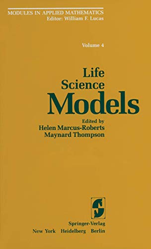Beispielbild fr Life Science Models (Modules in Applied Mathematics) zum Verkauf von RiLaoghaire