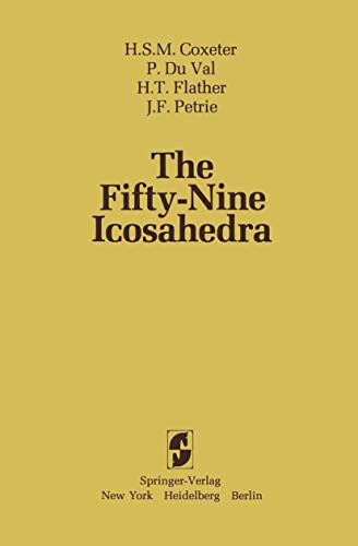 Imagen de archivo de The Fifty-Nine Icosahedra a la venta por Better World Books