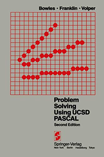 Stock image for Problem Solving Using UCSD Pascal for sale by Chiron Media