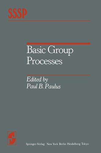 Imagen de archivo de Basic Group Processes a la venta por Better World Books