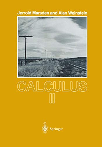 Imagen de archivo de Calculus II (Undergraduate Texts in Mathematics) a la venta por SecondSale