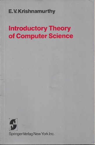9780387912554: Introductory Theory of Computer Science