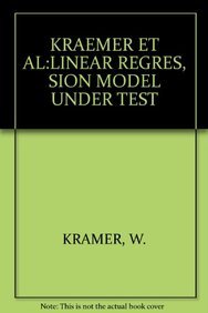 9780387912875: The Linear Regression Model Under Test