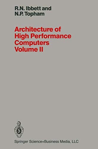 Architecture of High Performance Computers: Volume II, Array Processors and Multiprocessor Systems