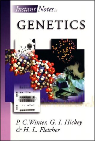 9780387915623: Instant Notes in Genetics (Instant Notes Series)