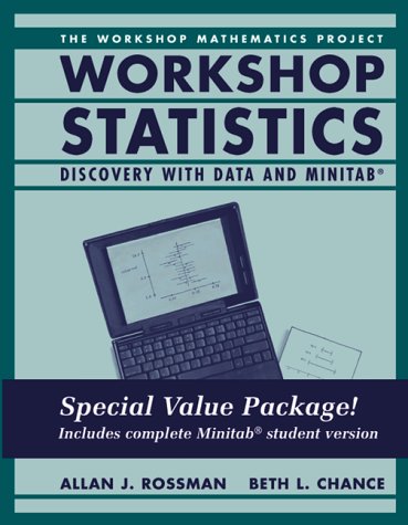 9780387915807: Workshop Statistics:: Student Minitab Version (Textbooks in Mathematical Sciences)