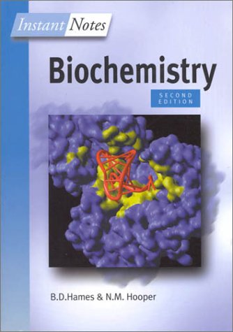 Beispielbild fr Instant Notes Biochemistry (Instant Notes (Taylor & Francis)) zum Verkauf von Wonder Book