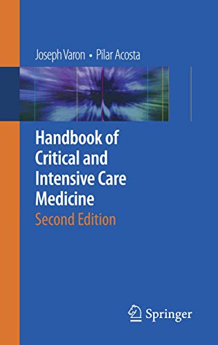 9780387928500: Handbook of Critical and Intensive Care Medicine