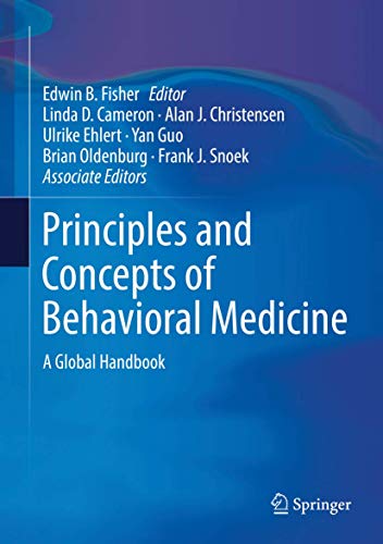 Imagen de archivo de Principles and Concepts of Behavioral Medicine. A Global Handbook. a la venta por Gast & Hoyer GmbH