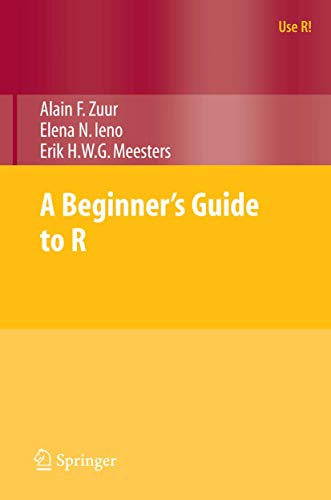 Stock image for A Beginner's Guide to R for sale by THE SAINT BOOKSTORE