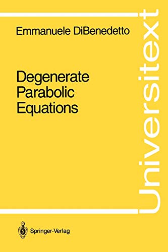 Imagen de archivo de Degenerate Parabolic Equations (Universitext) a la venta por HPB-Red