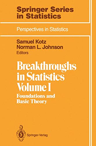 Beispielbild fr Breakthroughs in Statistics: Foundations and Basic Theory (Springer Series in Statistics) zum Verkauf von GoldenWavesOfBooks