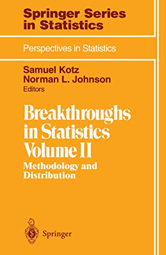 Stock image for Breakthroughs in Statistics: Methodology and Distribution (Springer Series in Statistics) for sale by SecondSale