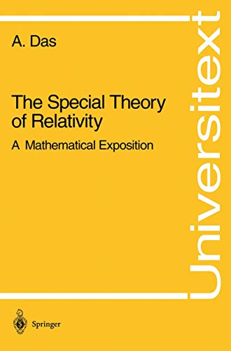 9780387940427: The Special Theory of Relativity: A Mathematical Exposition