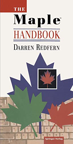 The Maple Handbook (9780387940540) by REDFERN, Darren