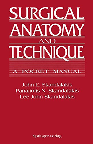 Imagen de archivo de Surgical Anatomy and Technique: A Pocket Manual a la venta por HPB-Red