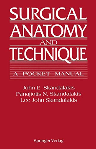 9780387940816: Surgical Anatomy and Technique: A Pocket Manual