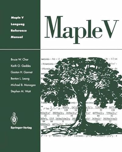 Beispielbild fr Maple V Language Reference Manual zum Verkauf von HPB-Red