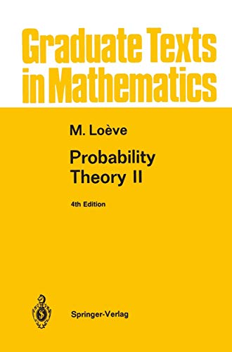 9780387943589: Probability Theory Ii (Graduate Texts in Mathematics): 46