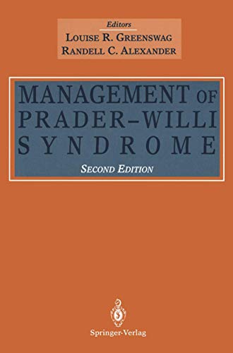 Imagen de archivo de Management of Prader-Willi Syndrome (Studies in Modern Art; 3) a la venta por HPB-Red