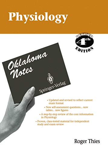 Imagen de archivo de Physiology (Oklahoma Notes) a la venta por WorldofBooks