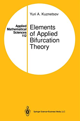 9780387944180: Elements of Applied Bifurcation Theory