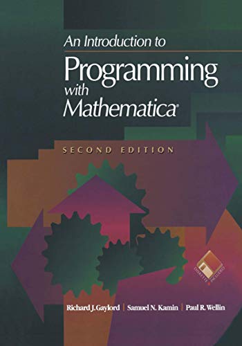 Image d'archives pour Introduction to Programming with Mathematica mis en vente par Better World Books: West