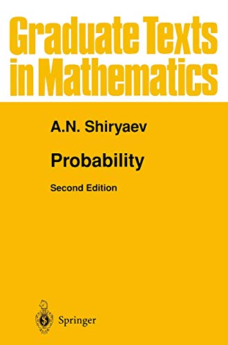 9780387945491: Probability: v. 95 (Graduate Texts in Mathematics)