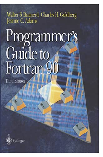 Imagen de archivo de Programmer's Guide to Fortran 90 a la venta por Wonder Book