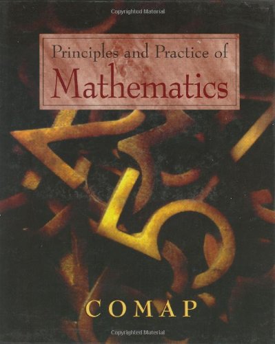 9780387946122: PRINCIPLES AND PRACTICE OF MATHEMATICS: COMAP (Textbooks in Mathematical Sciences)