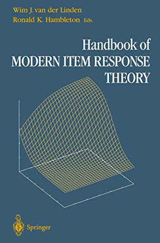 Beispielbild fr Handbook of Modern Item Response Theory zum Verkauf von HPB-Red