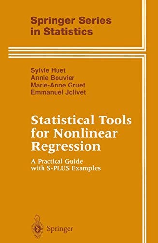 Beispielbild fr Statistical Tools for Nonlinear Regression A Practical Guide with S-PLUS Examples zum Verkauf von Buchpark