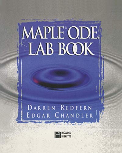 9780387947334: Maple O.D.E Lab Book