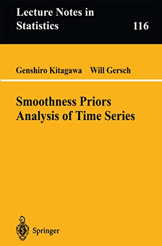 9780387948195: Smoothness Priors Analysis of Time Series: 116 (Lecture Notes in Statistics)