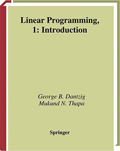 Stock image for Linear Programming - Introduction ( WITHOUT CD ) for sale by Romtrade Corp.