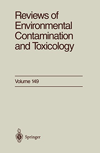 Stock image for Reviews of Environmental Contamination and Toxicology: Continuation of Residue Reviews (Reviews of Environmental Contamination and Toxicology, 149) for sale by Wonder Book