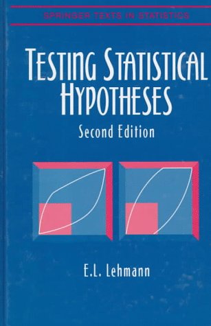 9780387949192: Testing Statistical Hypotheses (Springer Texts in Statistics)