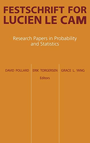 Stock image for Festschrift for Lucien Le Cam: Research Papers in Probability and Statistics for sale by HPB-Red