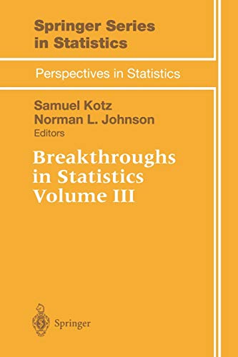 9780387949895: Breakthroughs in Statistics: Volume III (Springer Series in Statistics)