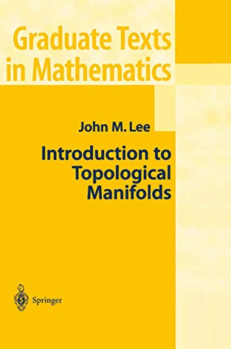 9780387950266: Introduction to Topological Manifolds (Graduate Texts in Mathematics)