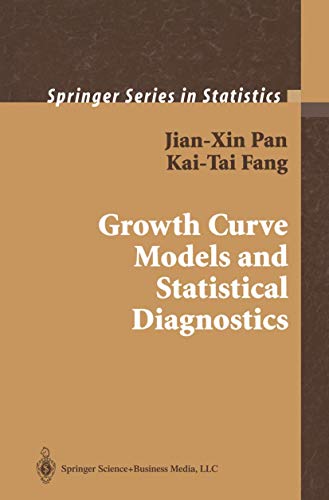 Imagen de archivo de Growth Curve Models And Statistical Diagnostics a la venta por Romtrade Corp.