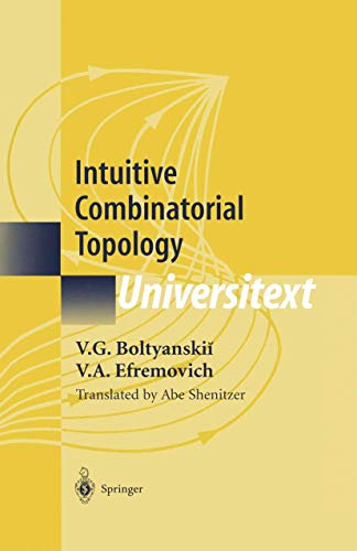 Imagen de archivo de Intuitive Combinatorial Topology a la venta por Books Puddle