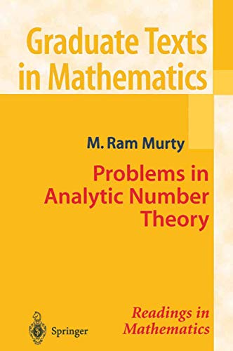 Stock image for Graduate Texts in Mathematics: Problems in Analytic Number Theory (Volume 206) for sale by Anybook.com