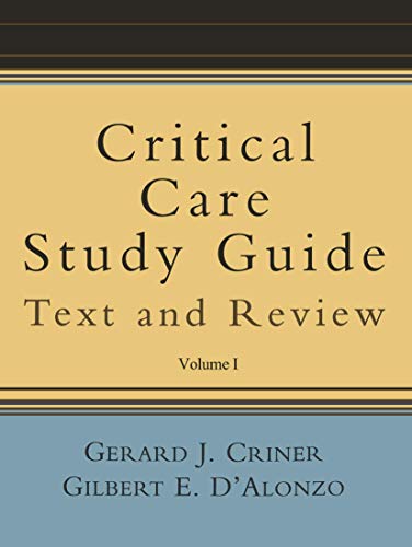 Stock image for Critical Care Study Guide: Text and Review for sale by HPB-Red