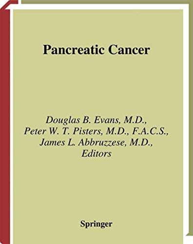 Stock image for Pancreatic Cancer (MD Anderson Solid Tumor Oncology Series) for sale by HPB-Red