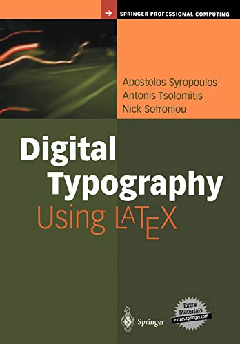 9780387952178: Digital Typography Using LaTeX
