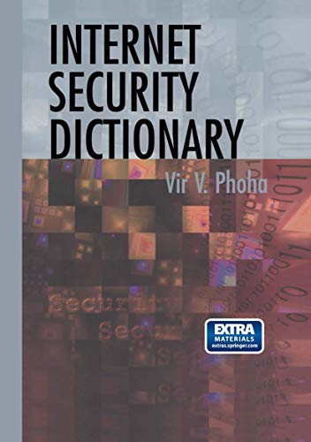 Beispielbild fr Internet Security Dictionary zum Verkauf von Better World Books