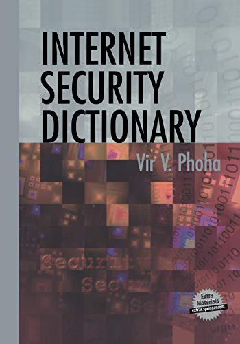Stock image for Internet Security Dictionary for sale by Better World Books
